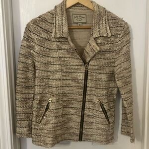 Lucky brand zip up blazer